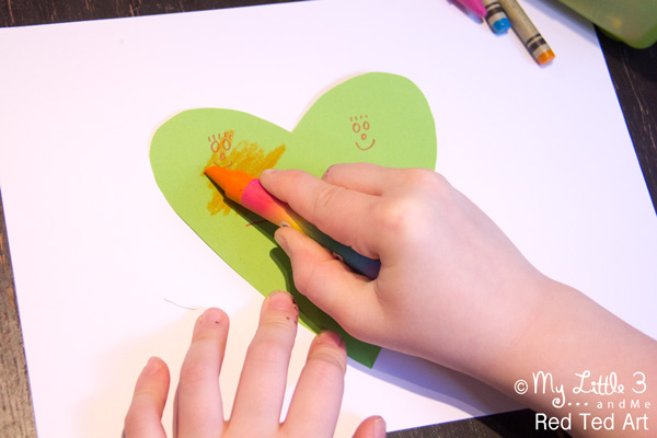 Surprise loved ones with Scratch Off Secret Message Valentine's Day Cards! A fun Valentine's Day craft for all.