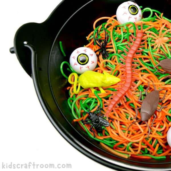 Witch's Potion Halloween Sensory Play